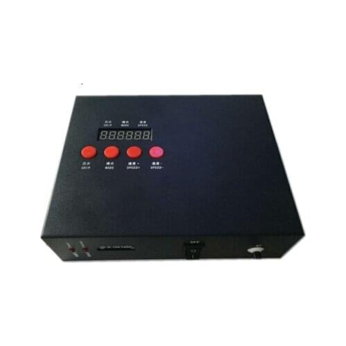 K-8000AC AC power synchronous automatic split full-color light bar controller with write address function Project lighting