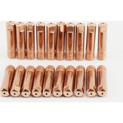 Contact Tips M6*25*0.8mm for MIG MB15AK Welding Torch, 20pcs