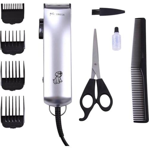 Dog Shaver Clippers Low Noise Rechargeable Electric Quiet Pet Electric Hair Clipper Set for Dogs Cats Haircut Hair Fader