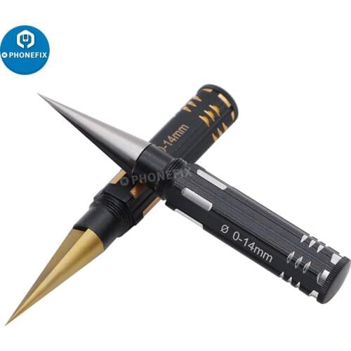 0-14mm Trucks DIY Puncher Model Tool Metal Reamer Body Shell Aircraft Portable For RC Car Hole Opener Expanding Drill Driver