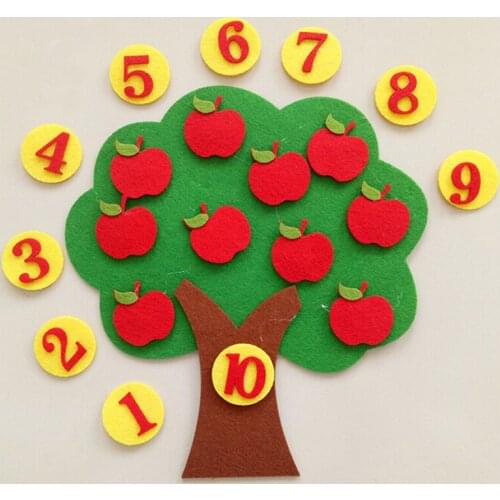 Manual Diy Weave Cloth Early Learning Education Handmade Toys Montessori Teaching Baby Kids Math Toys K0234