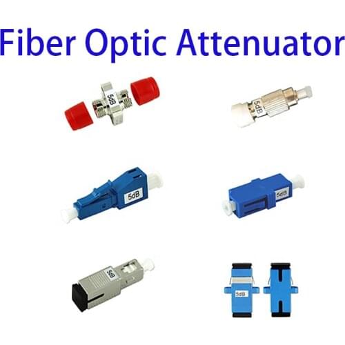 Manufacturing Price 1 dB 3dB 5dB 10dB 15dB 20dB 25dB FTTH Female Male Fiber Optic Attenuator SC LC FC Female