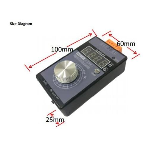 Portable 0-5V 0-10V 4-20mA Generator with LED Display High Precision Adjustable DC Current Voltage Signal Generator No Battery