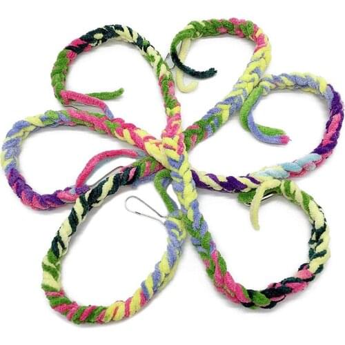 Practical Glider Toy Squirrel Hamster Jungle Climber Small Animals Activity Hanging Swing Bird Climbing Rope 6 Pack