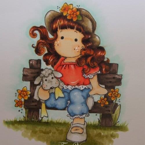 Beautiful girl yulan Transparent Silicone Rubber Stamp and die Sheet Cling Scrapbooking DIY Cute Pattern Photo Album Stamp