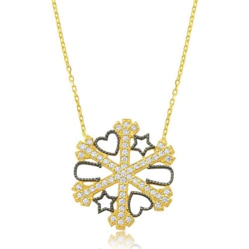 Silver Snow Them Chance Women Necklace