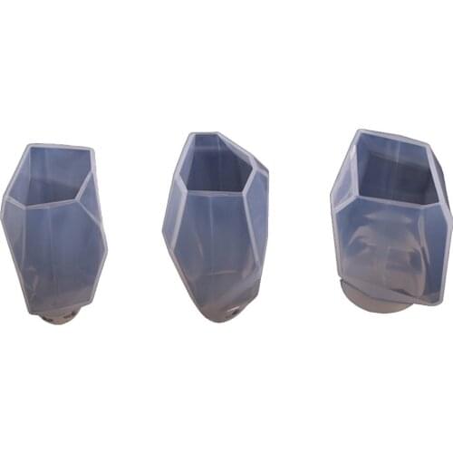 1pcs Transparent UV Silicone Mold Dried Flower Epoxy Resin Decorative Craft DIY Stone Moulds For Jewelry Pendant Making Tools