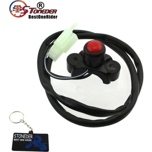 STONEDER New On Off Stop Start Kill Switch For 50cc-250cc Honda Yamaha Suzuki Kawasaki And Many Chinese Motocross Pit Dirt Bike
