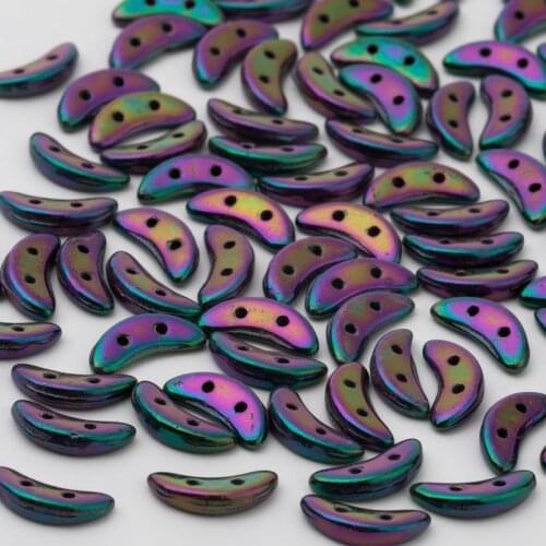 Taidian 3*10mm Czech seedbeads new fashion peal For Браслет Diy Jewelry Accessories Moon Shape 3g/24pcs /5g/40pcs/bag