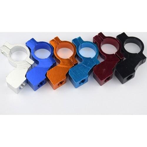 2pcs Universal Motorcycle Mirror Code Bike Mirror Holder Adapter Base Clamps Cycling Refit Equipment Adapt To 20MM-23mm