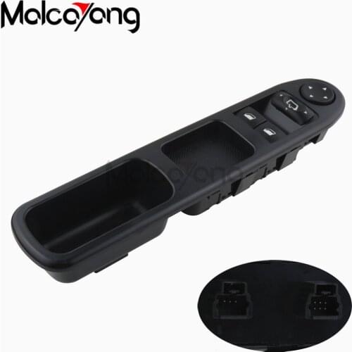 High Quality! Auto Accessories Master Power Window Switch 9 Pins For PEUGEOT 307 2000-2005 96351622XT