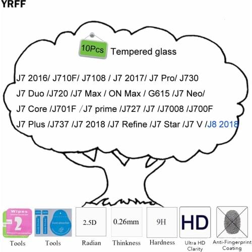 YRFF Screen Protectors For Samsung Galaxy J7 2017