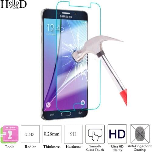 2PCS 2.5D 9H Tempered Glass Film Screen Protector Cover Hard Glass Protective For Samsung Galaxy J1 mini J2 J3 J5 J7 Prime Tools