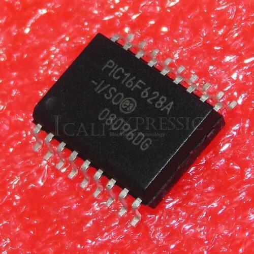 50PCS PIC16F628A-I/SO 16F628A-I/SO PIC16F628A PIC16F628 SOP-18 In Stock