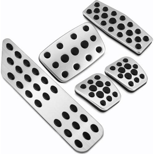 Aluminum Car Pedal Pads Pedals Cover for Chevrolet Cruze Trax Malibu for Opel Mokka 2013-2015 ASTRA J Insignia