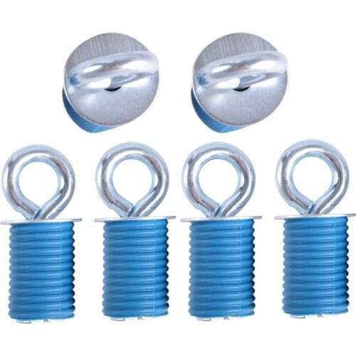 ATV Anchors For Polaris Ranger General Lock & Ride Type Eyelet Tie Down Anchor Cargo Hook Cargo Racks Eye Bolt Fasteners 1-7/16