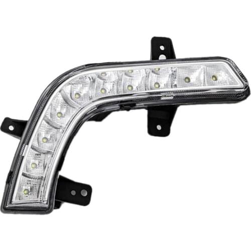 Car Front LED Fog Light Daytime Running Light for Geely GC6/MK 16-19