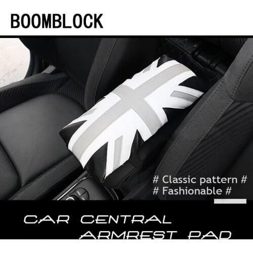 Car Styling Armrest Cushion Covers For Hyundai Creta Tucson BMW X5 E53 VW Golf 4 7 5 Tiguan Kia Rio Sportage leather Accessories