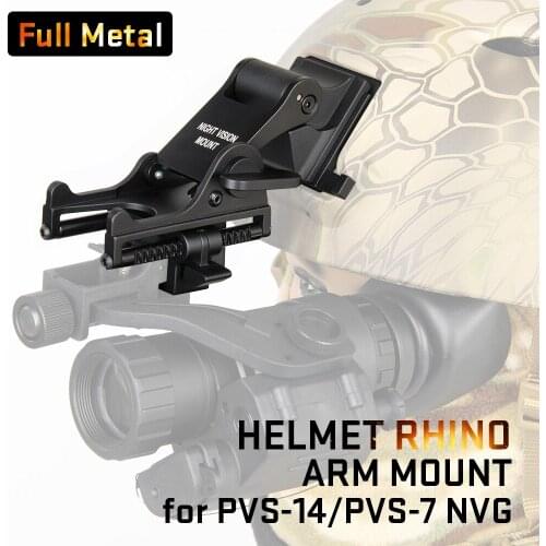 Free Shipping Tactical PVS-14 Night Vision Scope Mount Helmet Mount For Outdoor Hunting OS24-0131