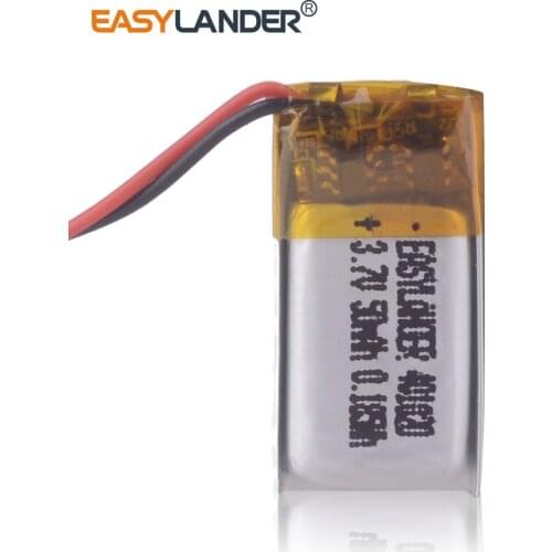 Bluetooth speaker Bluetooth headset digital products Lithium polymer battery 3.7V 401020