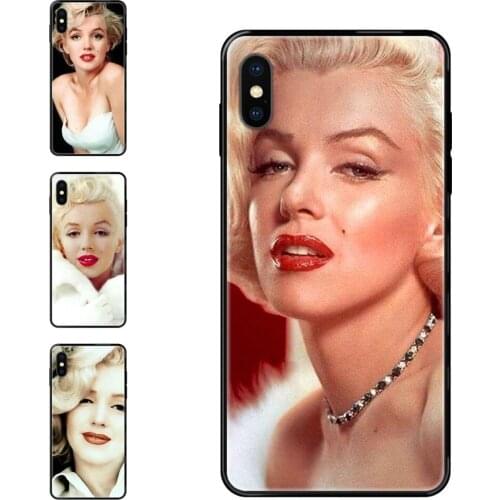 For Baby Marilyn Monroe For Huawei Honor 20 20i 20s 10 10i 6A 7A 7X 8C 8X 9 9A 9I 9X Lite Pro Black Soft TPU Art Online Cover