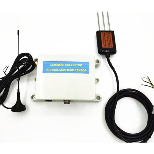 LoRa LoRaWAN RS485 Modbus Screen Reading 4 In 1 Soil Moisture Temperature EC Salinity Sensor For The Agriculture And Farm