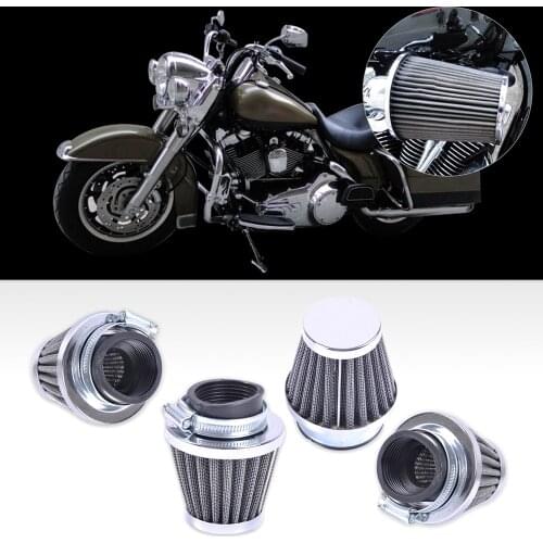 38mm 39mm 40mm 48mm 52mm Motorcycle Head Cleaner Air Filters Pod For Honda For Suzuki GS550 For Kawasaki 1979 1980 1981