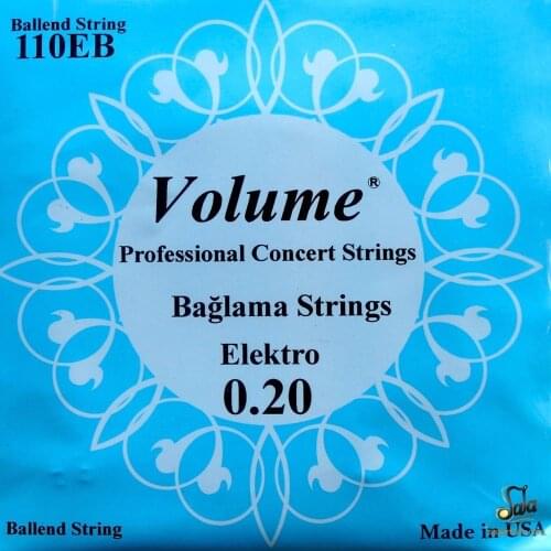 Profession​al Electric Saz Baglama Strings Ball End Set VS-404E