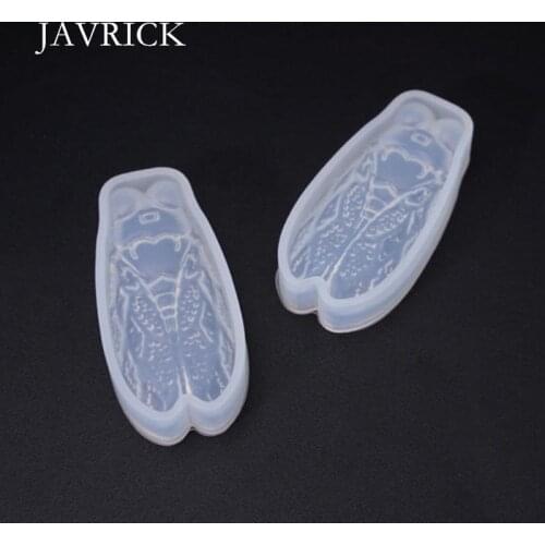 Crystal Epoxy Cicada Shape Silicone Mold DIY Handmade Jewelry Pendant Mould Craft DIY Pendant Accessories Jewelry Making Tool