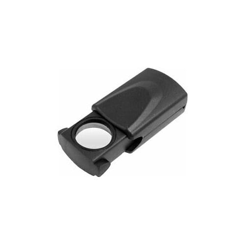 Black Housing Foldable Gemstone Jewelry Loupe Magnifier w LED Light
