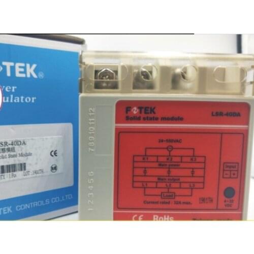 Taiwan new original FOTEK Solid State Relay LSR-40DA