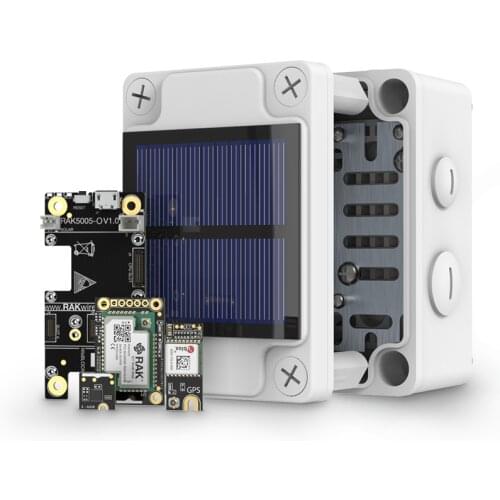 WisBlock Kit 2 | LoRa-based GPS Tracker with Solar Panel | RAKwireless