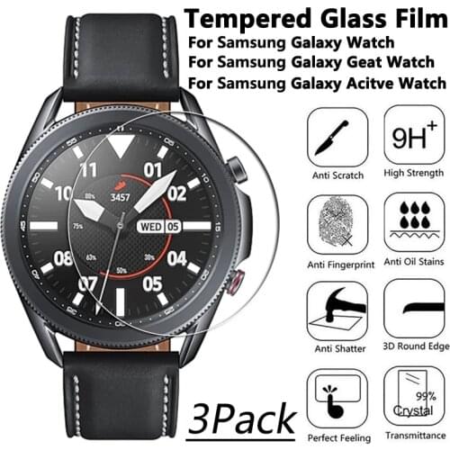 Smart Watch Screen Protector For Samsung Galaxy Watch Geat Sport S3 For Watch Acitve 2 For Samsung Watch 3 Tempered Glass Film