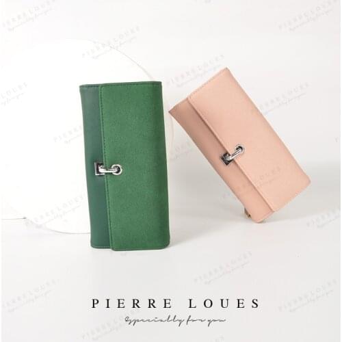 Women Wallet Luxury Brand Womens Bag Solid Color Female Long Clutch Bag Phone Wallets Coin Purse Card Holder Matte PU Leather