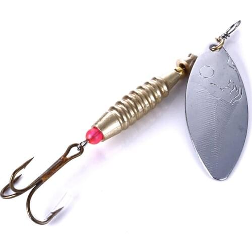 20pcs/lot rotated Sequins spinner Metal Fishing Lures Artificial Spoon Lures with 4# Hook Hard Bait 10cm/17g SP14310