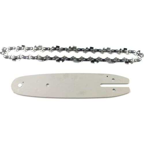 8 Inch Mini Steel Chainsaw Chain Electric Pruning Saw Accessory Garden Tool Replacement Chainsaw Guide Plate