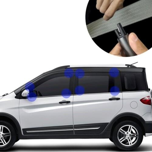 1pc Aluminum Baseus Car Safety Hammer Auto Emergency Glass Window Breaker Seat Belt Cutter Life-Saving Escape Car Emergency Tool