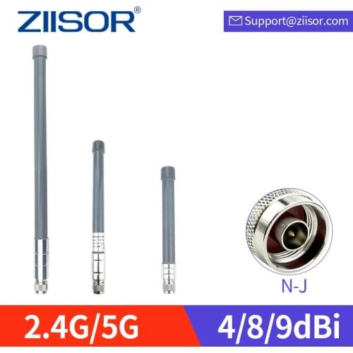 2.4GHz Router Antenna Wifi Extender 5.8GHz Dual Band Antenna N Male Omni Antena for Modem Repeater Monitor Aerial TXWF-BLG-26
