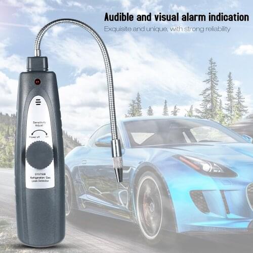 Refrigeration Gas Leak Detector Freon Leak Tester Halogen Leakage Detector Checker with High Sensitivity for Car Air Conditioner