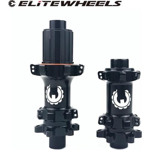 ELITEWHEELS M11 6-bolt Lock Hub Sraight Pull Hub Front 15*100mm QR*100mm 15*110mm Rear 12*142mm QR*135mm 12*148mm For MTB Bike