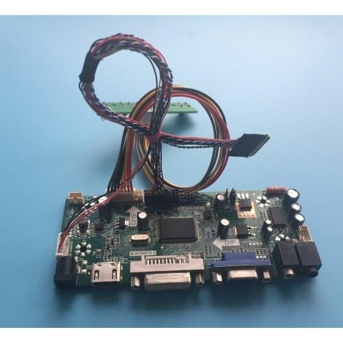 M.NT68676 HDMI DVI VGA LED LCD LVDS Controller driver board DIY for LP156WH4(TL)(P1)/(TL)(P2) 1366X768 Panel screen