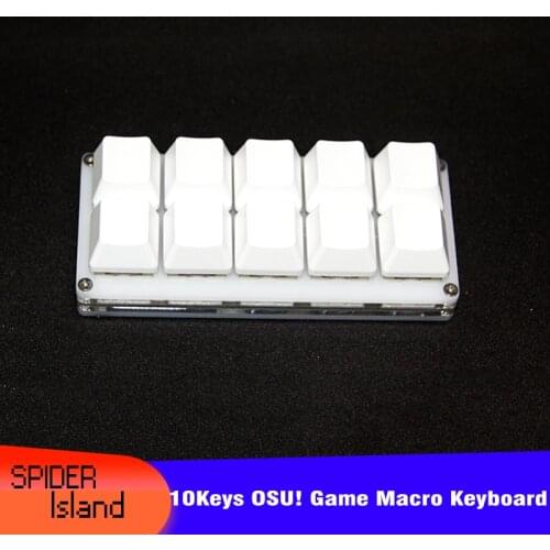 Mini Keyboard 10 Keys Macro Keyboard Programmable Keyboard Mechanical Games Keyboard DIY Copy Paste Custom Shortcut Keys