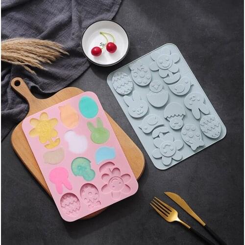 Farm Style Epoxy Silicone Mold for Fondant Cake Decor Tool Pastry Mould Wedding DIY Biscuit Cookies Candy Baking Mould
