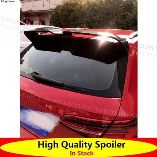 High Quality ABS Plastic Rear Car Spoiler For Audi A3 HatchBACK 2013-2020 A3 Car Styling High Kick Rear Trunk Lid Spoiler Wing