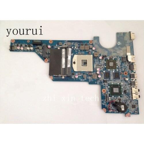Yourui High quality For HP Pavility G4 G6 G7 G7-1000 Laptop motherboard DAR13MB6E1 DDR3 100% Test ok