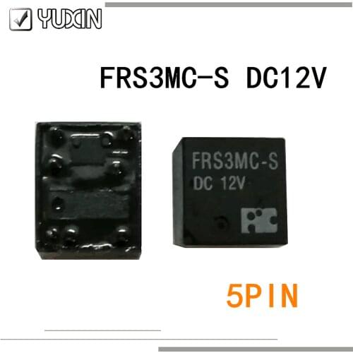 10PCS/LOT 100%Original&New Relay FRS3MC-S DC12V FRS3MC S 12VDC KC-1C-12V 5PIN
