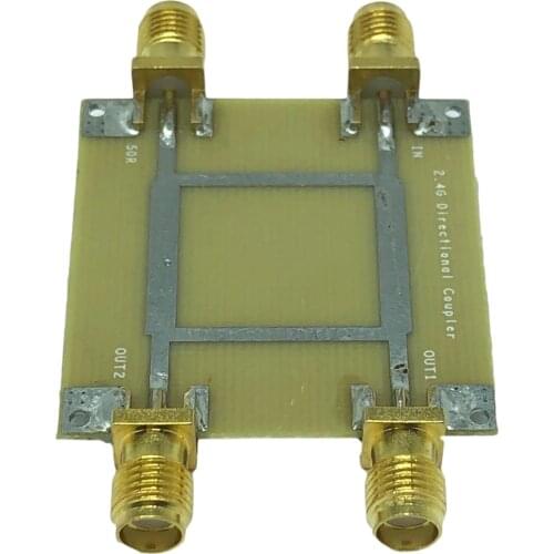 2.4GHZ Directional Coupler Directional Bridge Microstrip Divider 3.6dB 15dB 15dB Upgraded Replacement DIY Accessory