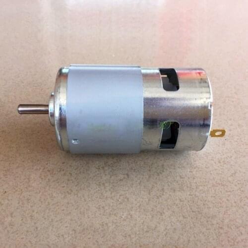 Violence 795 Super Power DC Motor, DC 12-24V High Torque 775 Motor, Round Shaft Double Bearing High Speed