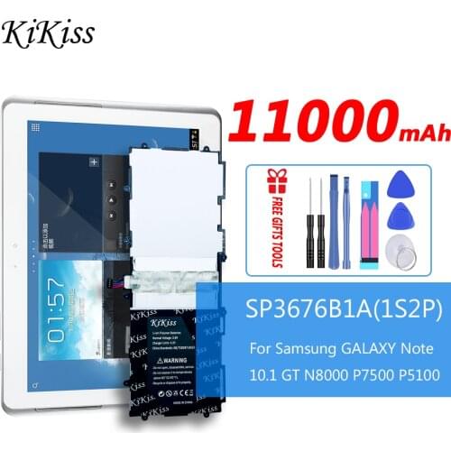 11000mAh Highly Battery SP3676B1A For Samsung Galaxy Tab Note 10.1 S2 gt N8000 N8010 N8020 N8013 P7510 P7500 P5100 P5110 P5113