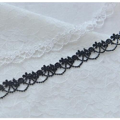 White black lace ribbon, DIY Jewelry / Clothing accessories